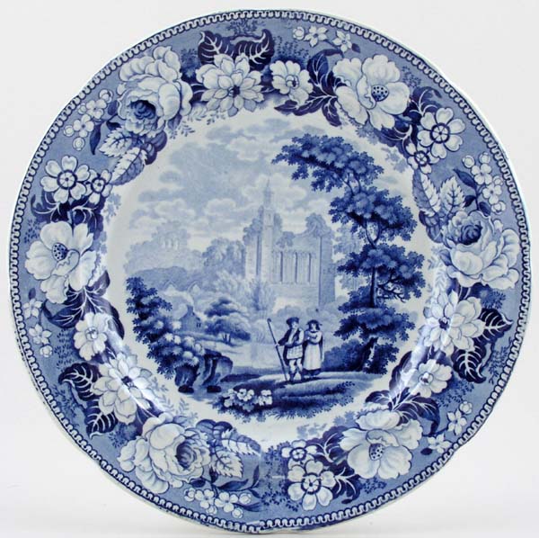 Plate Byland Abbey c1835